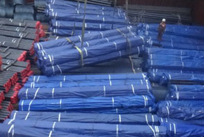 ASTM A139/A 139M welded pipe packed for shipping