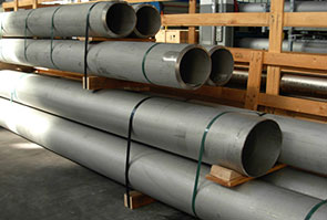 ASTM A271 ASME SA271 301L Stainless Steel Seamless Tube packed in MD Exports LLP's stockyard