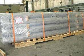 ASTM A271 ASME SA271 301L Stainless Steel Seamless Pipe packed for shipping